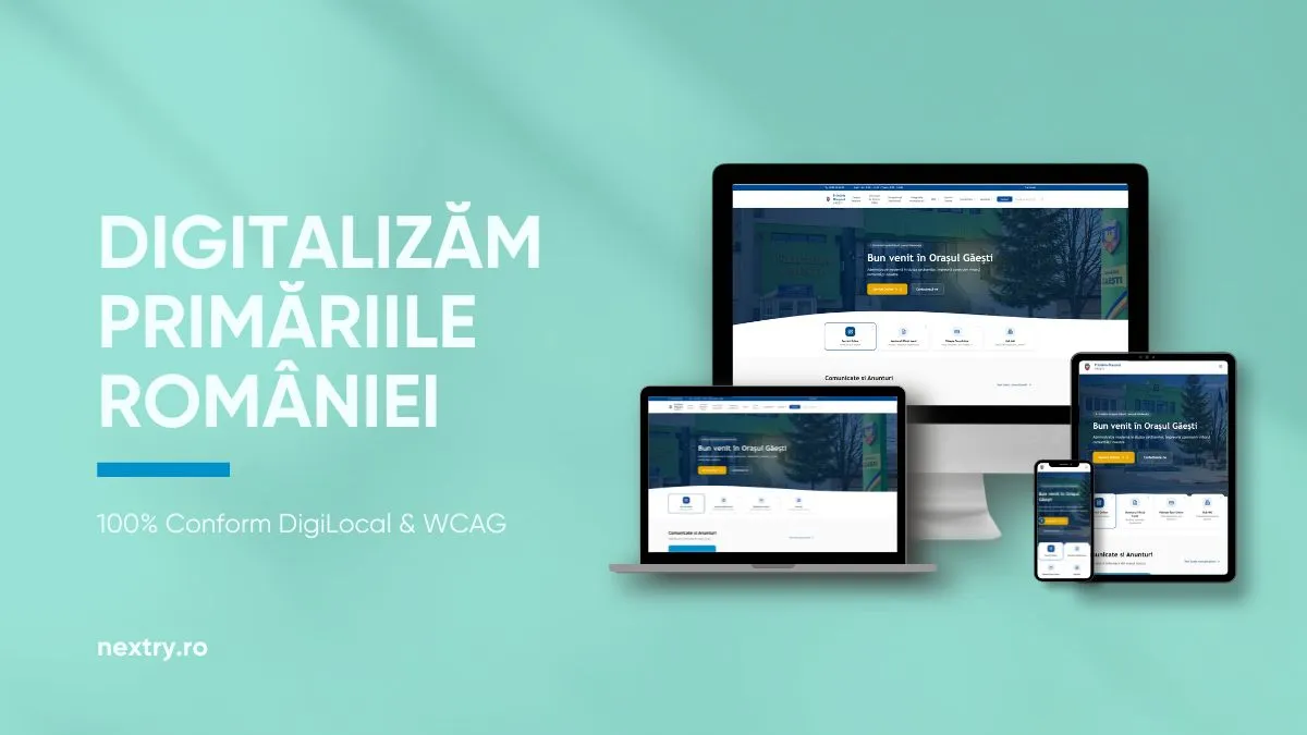 Website DigiLocal pentru Primării: Ghid Complet 2025