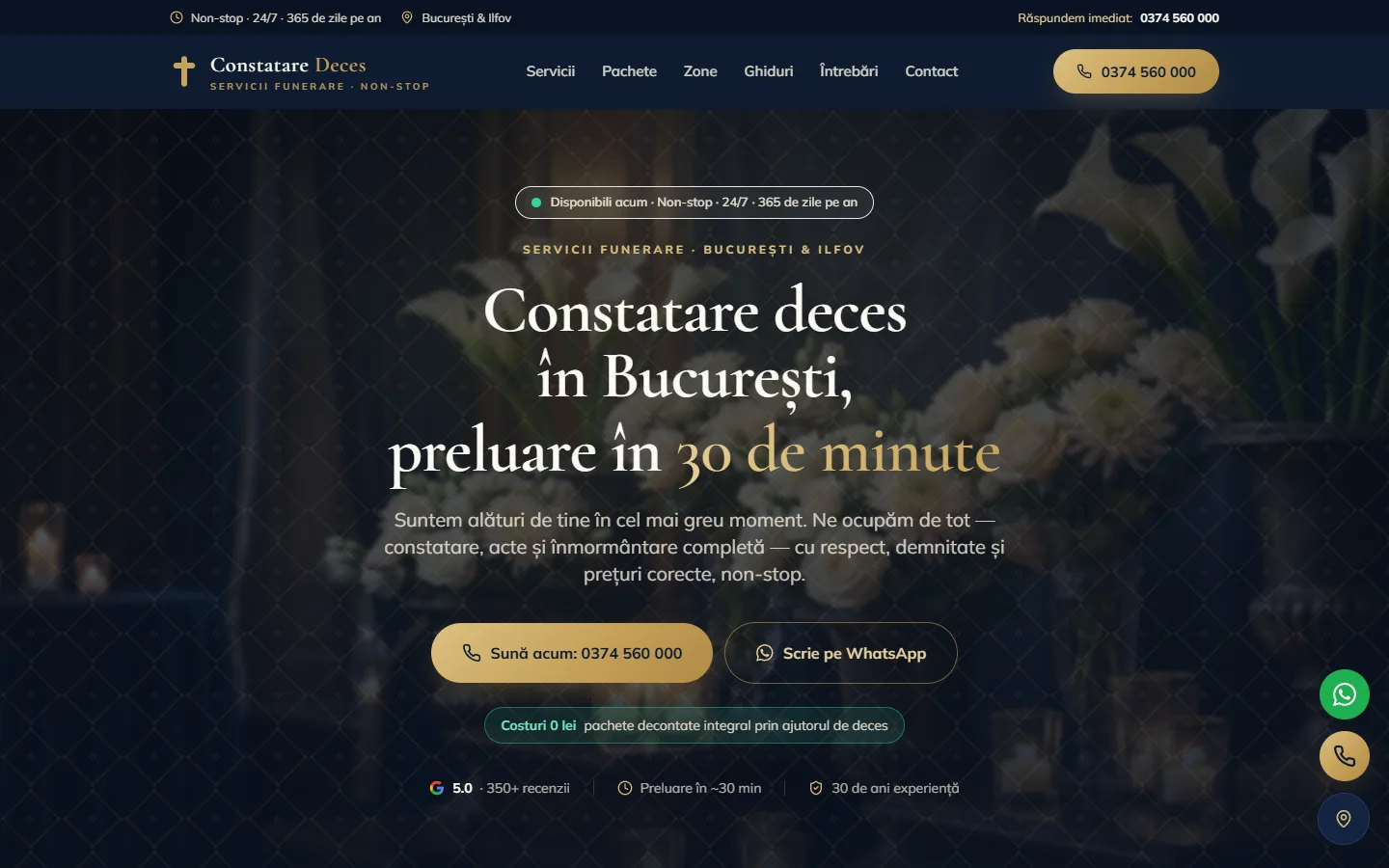 Constatare Deces