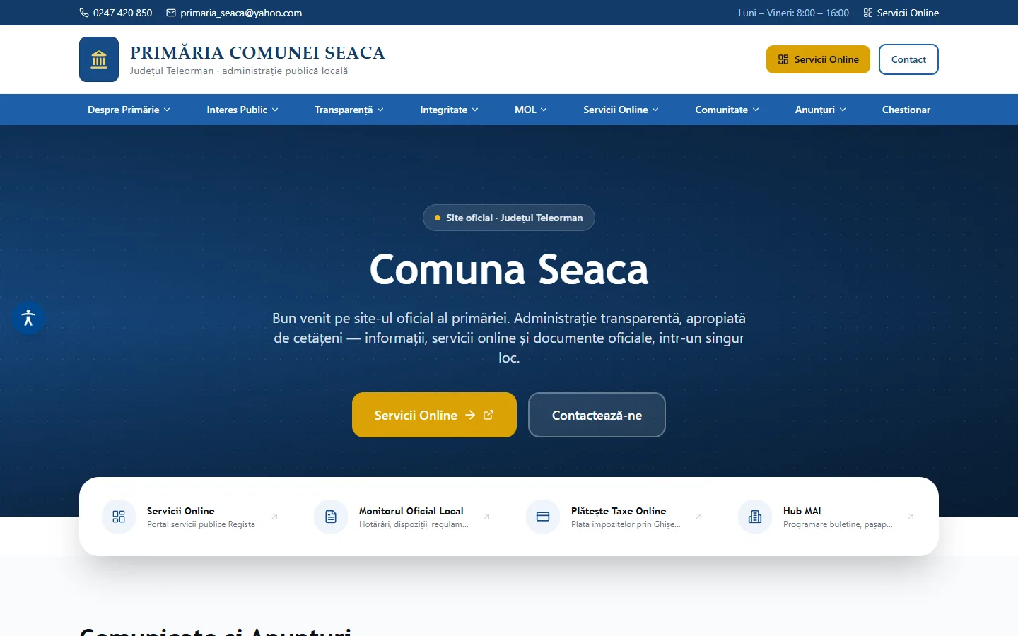 Seaca Town Hall
